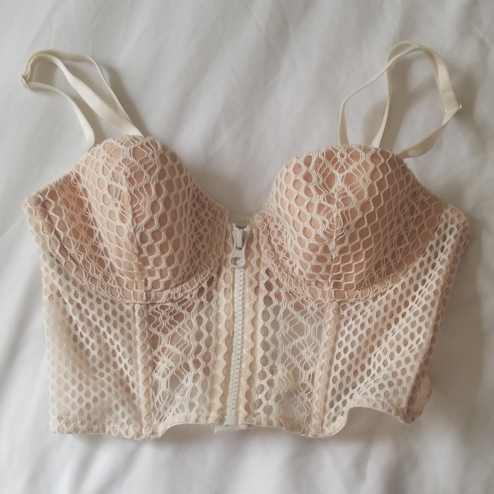 Long Line Lace Bralette
